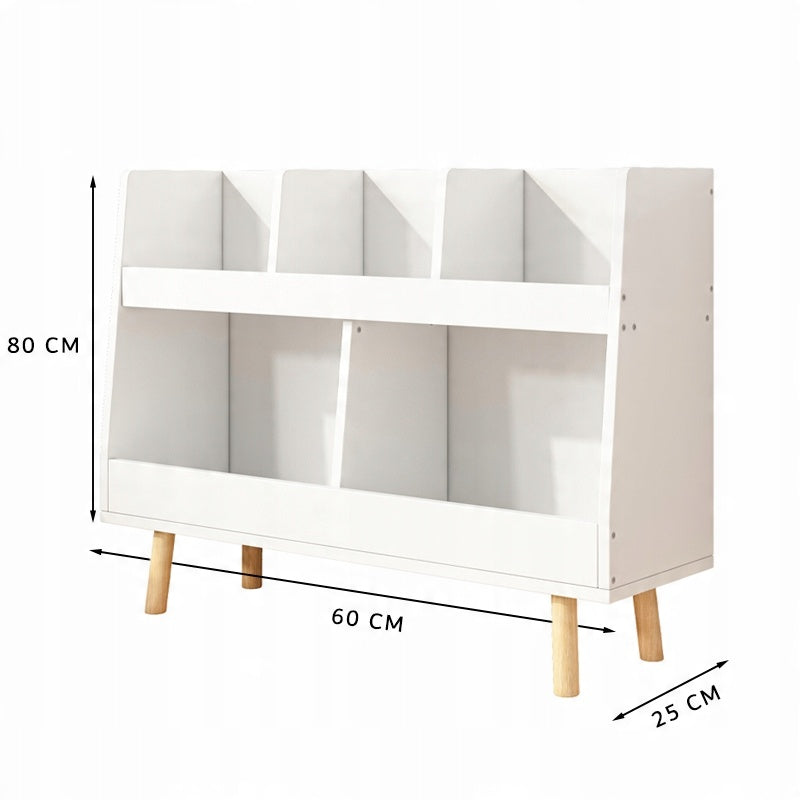 Bibliotecă copii 60x80 cm – organizator pentru cameră