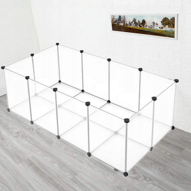 Țarc animale mici – 125x63 cm, cușcă pentru iepuri și porcușori