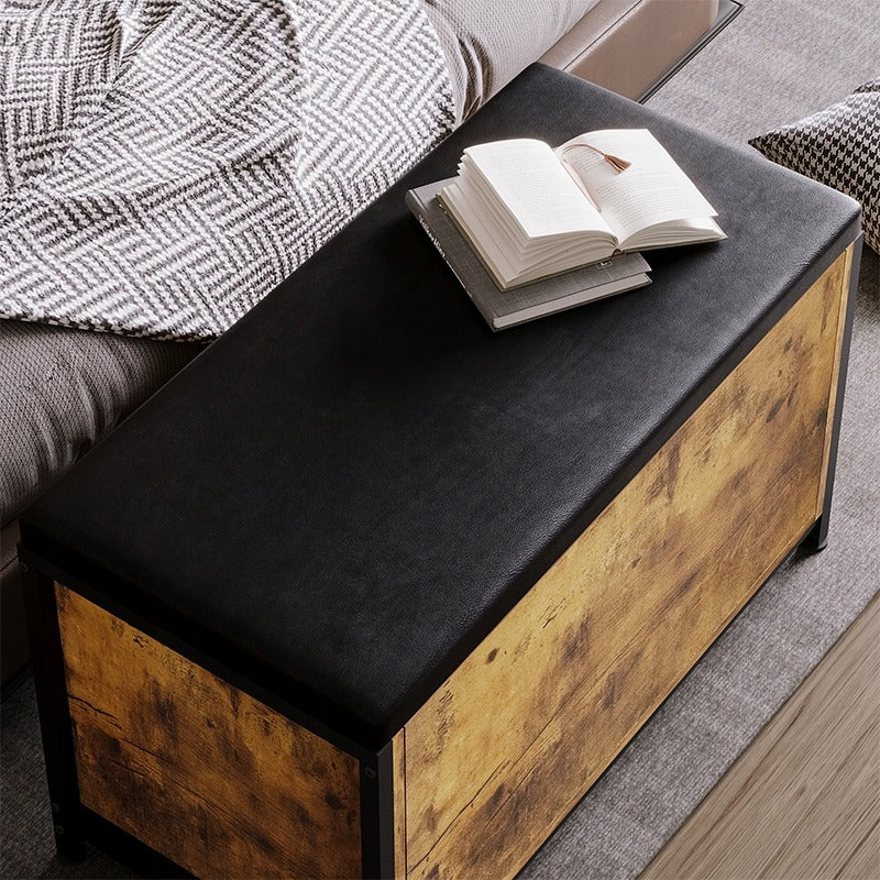 Comodă cu șezut 80 cm – rustic, pentru hol/dormitor