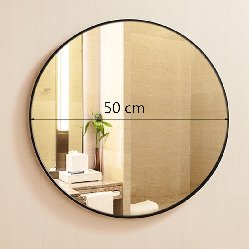 Oglindă decorativă 50 cm – rotundă, minimalistă, pentru casă