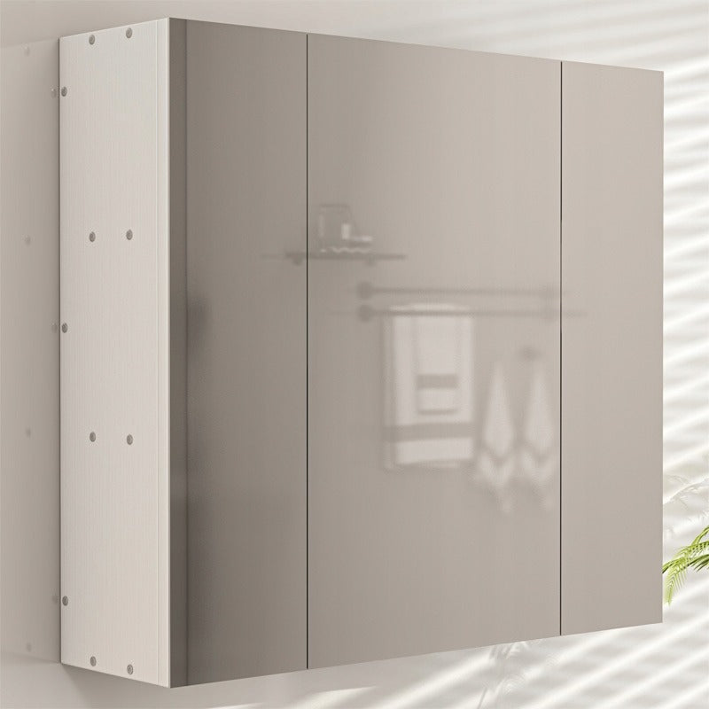 Dulap baie cu oglindă 60 cm – 3 uși, suspendat, modern