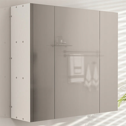 Dulap baie cu oglindă 60 cm – 3 uși, suspendat, modern