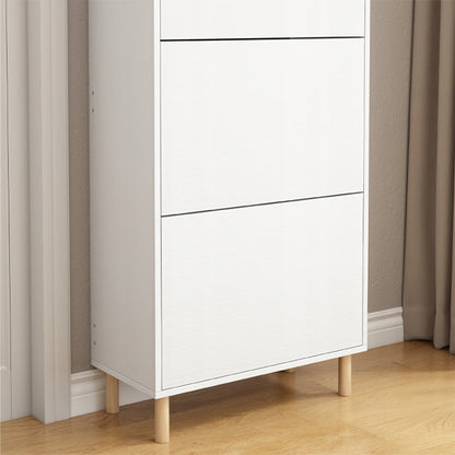 Organizator pantofi 55 cm – cu oglindă, design vertical modern