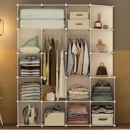 Dulap pliabil 183 cm – depozitare haine, organizator mare