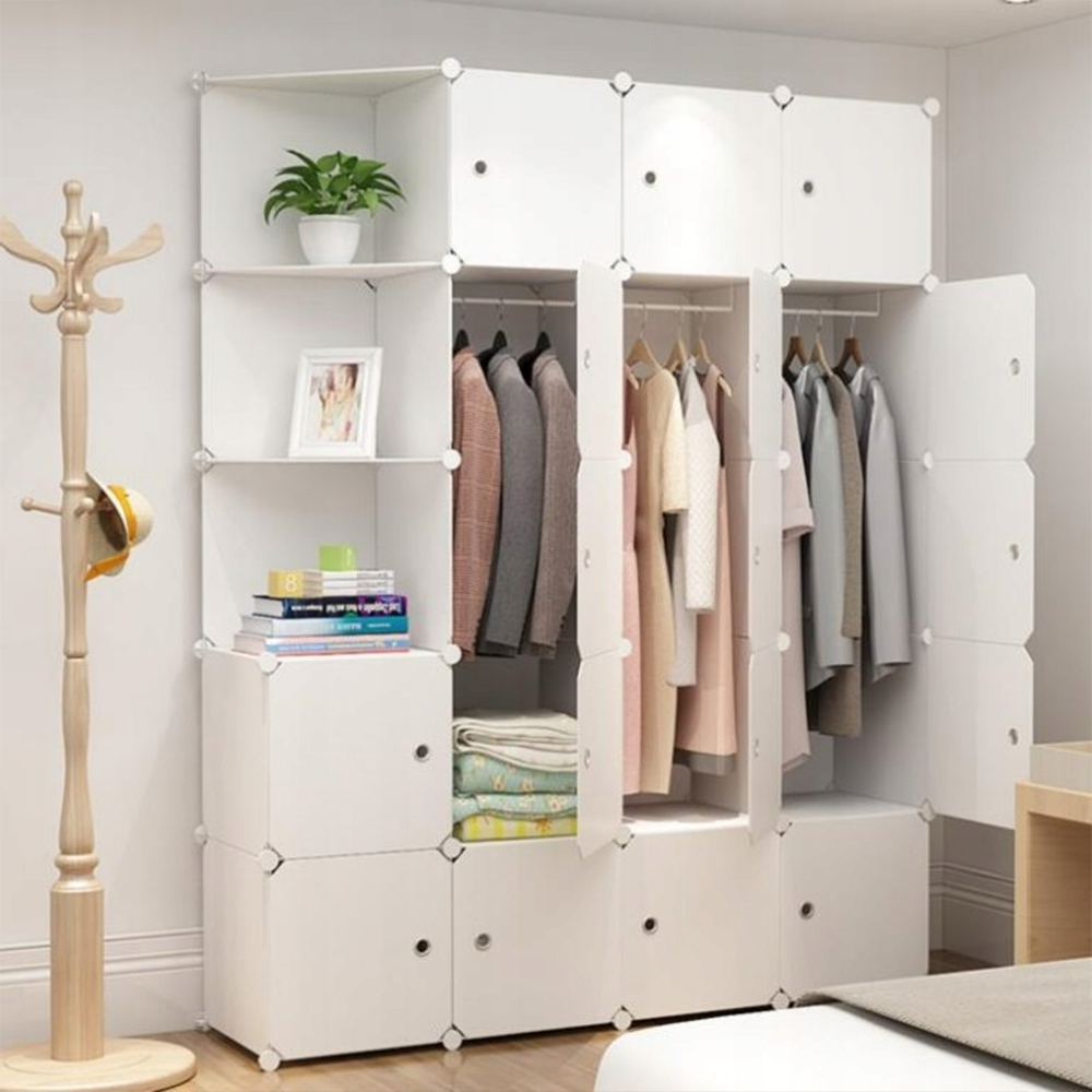 Dulap pliabil 183 cm – depozitare haine, organizator mare