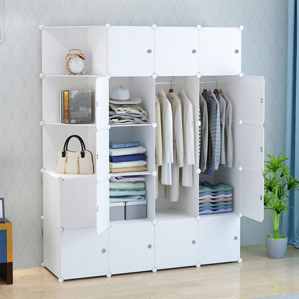 Dulap pliabil 183 cm – depozitare haine, organizator mare