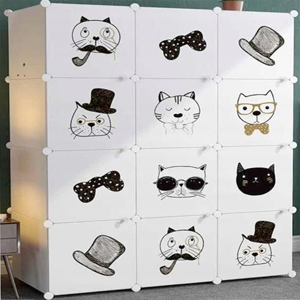 Dulap copii pliabil 147x111x37 cm – organizator haine și jucării