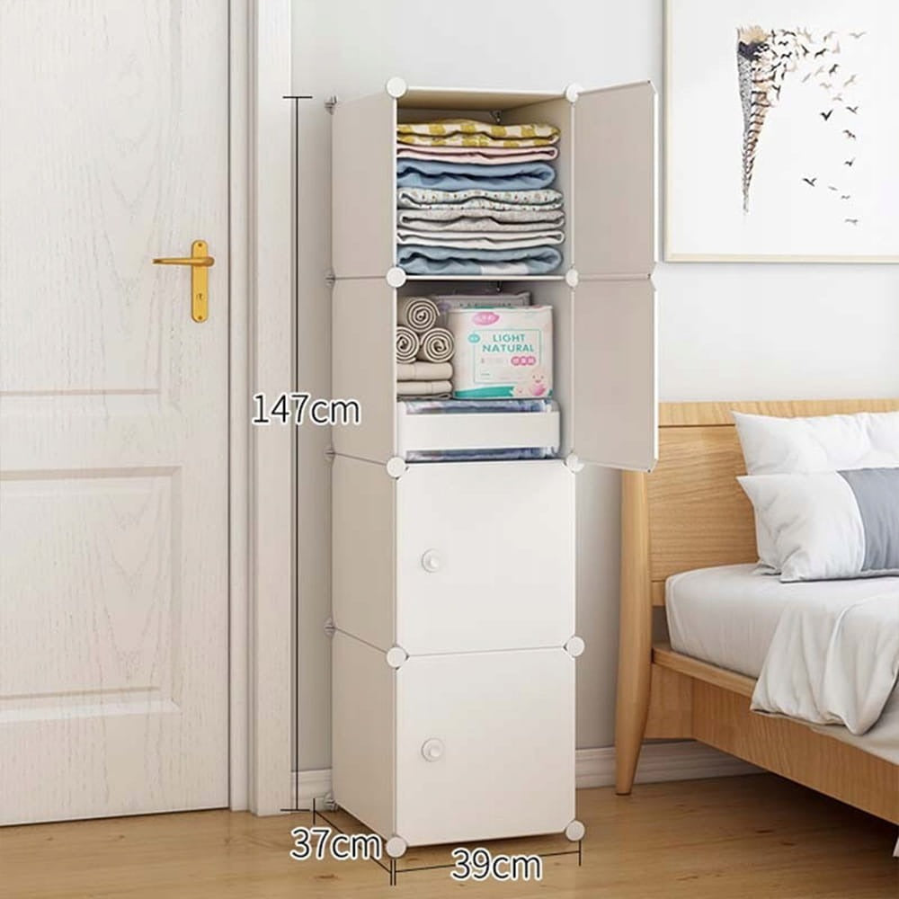 Dulap pliabil 147x39 cm – organizator haine pentru spații mici