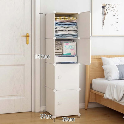 Dulap pliabil 147x39 cm – organizator haine pentru spații mici