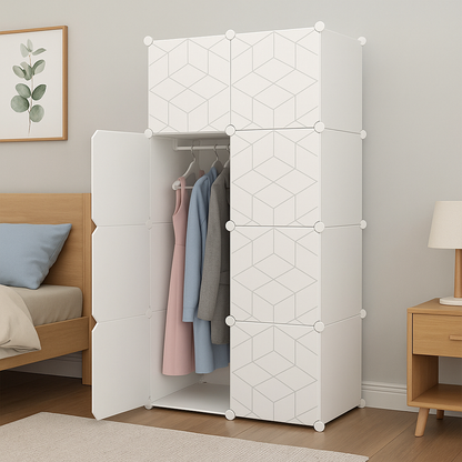 Dulap modular 147x75 cm – organizator haine, pantofi și accesorii