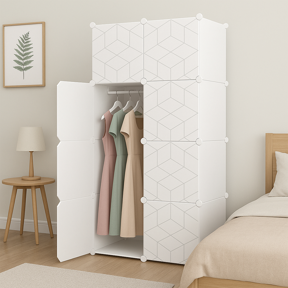 Dulap modular 147x75 cm – organizator haine, pantofi și accesorii