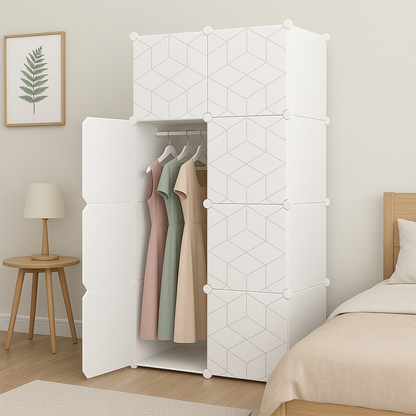 Dulap modular 147x75 cm – organizator haine, pantofi și accesorii