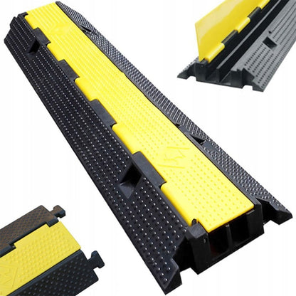Protecție cabluri 100 cm – 2 canale, 7 tone, rampă trafic intens