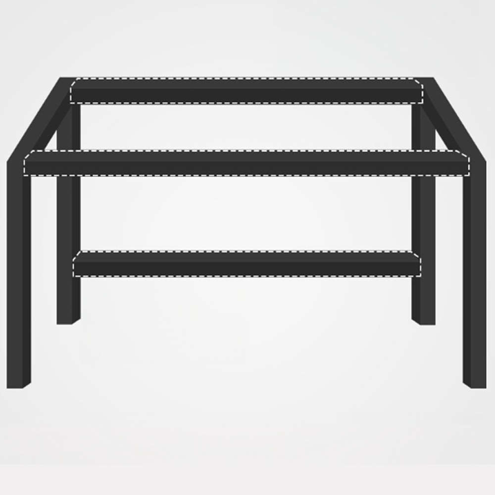 Birou 120x60 cm – MDF + cadru metalic, modern, multifuncțional
