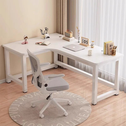 Birou de colț 120 cm – stil industrial, MDF + metal, pentru gaming