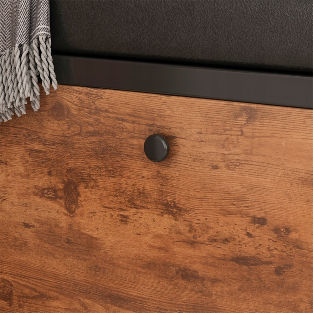Bancă pantofi cu șezut 80 cm – raft deschis, design modern