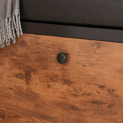 Bancă pantofi cu șezut 80 cm – raft deschis, design modern