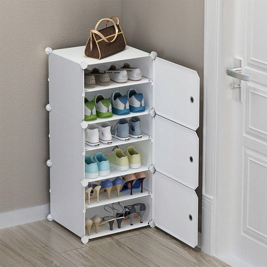 Dulap modular 96 cm – organizator haine/pantofi, design compact