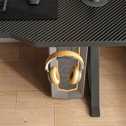 Birou gamer 120 cm negru – MDF, design loft, pentru gaming și home office