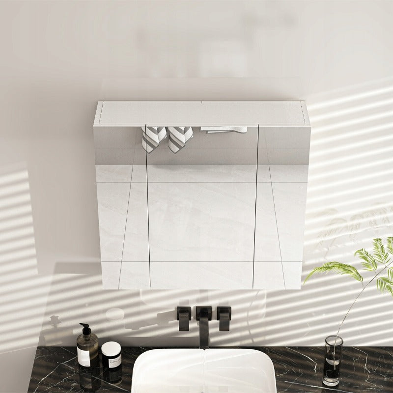 Dulap baie cu oglindă 60 cm – 3 uși, suspendat, modern