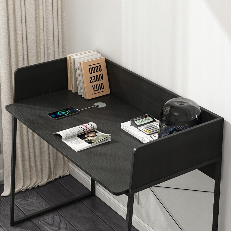 Birou modern 100 cm – negru, pentru laptop și PC