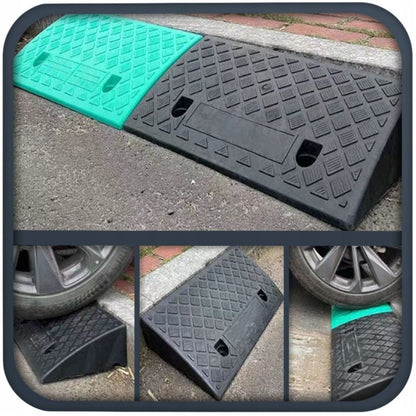 Rampă acces auto – cauciuc, antiderapantă, capacitate 5T