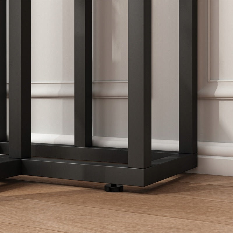 Raft flori 3 etaje – suport plante metalic, design rustic