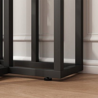 Raft flori 3 etaje – suport plante metalic, design rustic