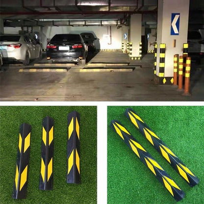 Set 4 Bucati Protector Colt Parcare 80 cm, Tampon Cauciuc Protectie Stalpi si Pereti