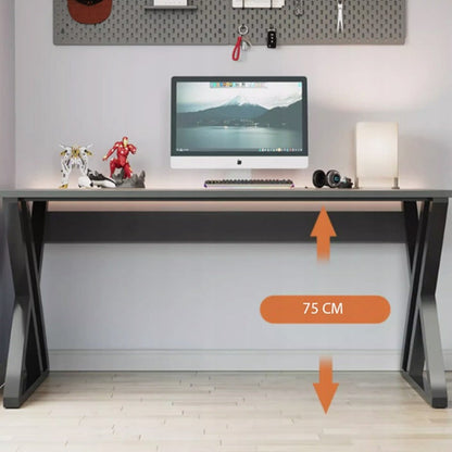 Birou gamer 120x60 cm – stabil, cu organizare cabluri