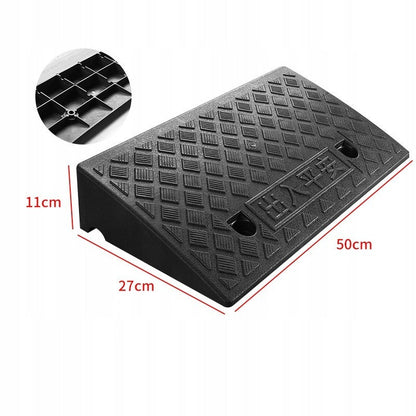 Rampa de Acces Auto pentru Borduri, Inaltime 11 cm, Antiderapanta, 50x27 cm