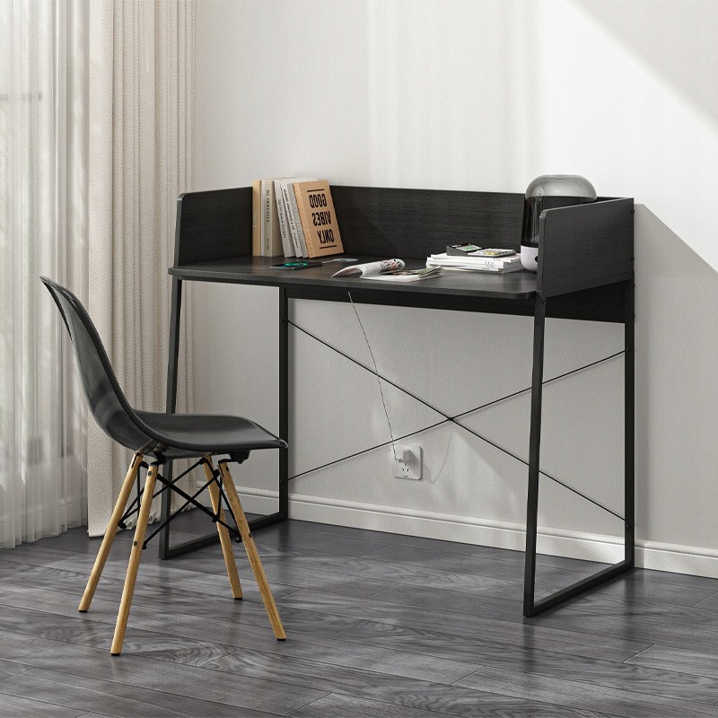 Birou modern 100 cm – negru, pentru laptop și PC