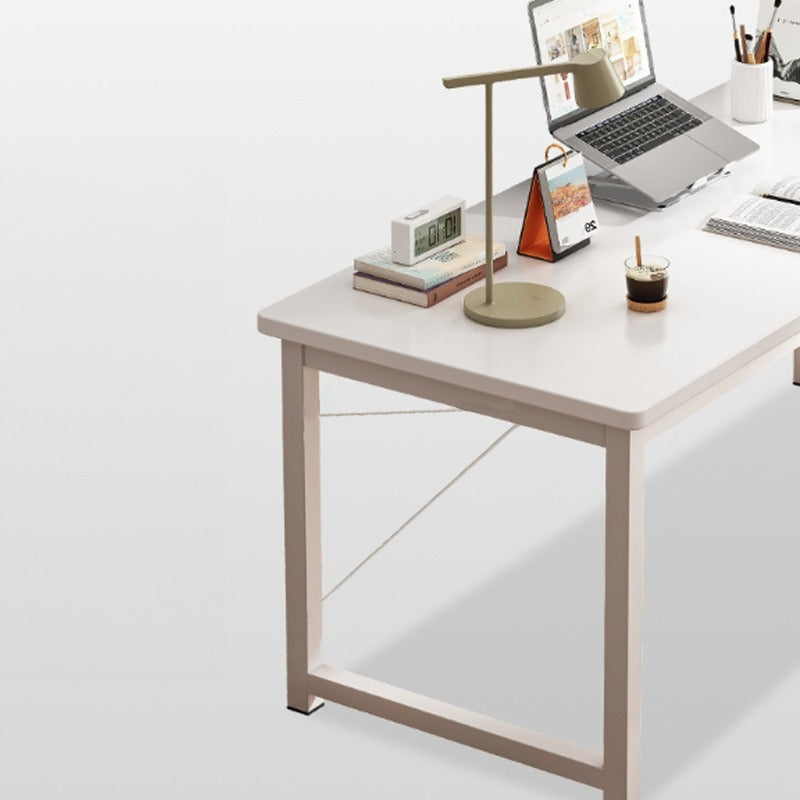 Birou 120 cm alb – modern, pentru elevi, studenți și home office