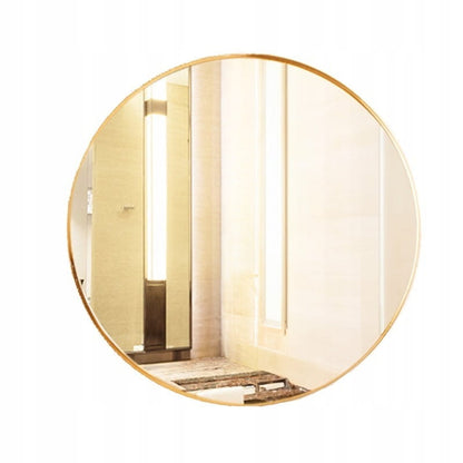 Oglindă perete 80 cm rotundă – design modern, pentru living și baie