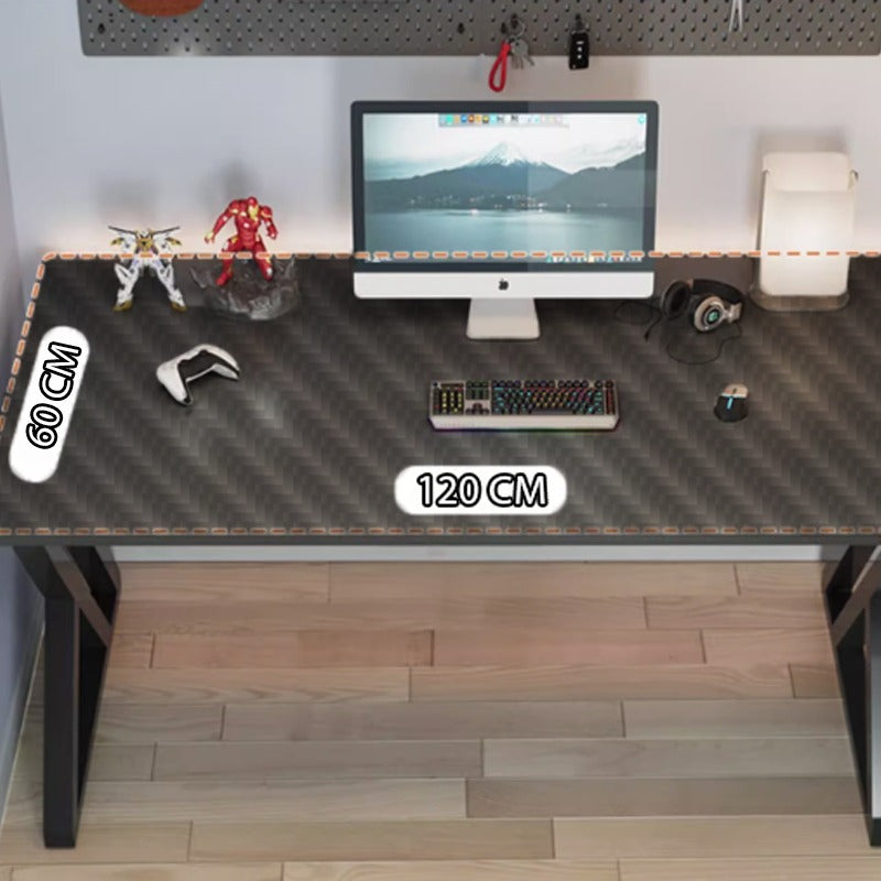 Birou gamer 120x60 cm – stabil, cu organizare cabluri