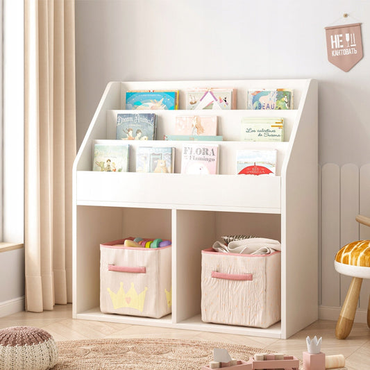 Bibliotecă copii 73x80 cm – organizator pentru cameră