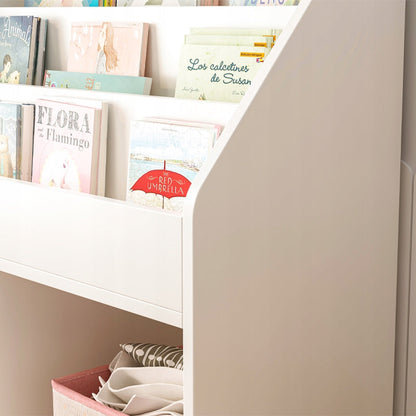 Bibliotecă copii 73x80 cm – organizator pentru cameră