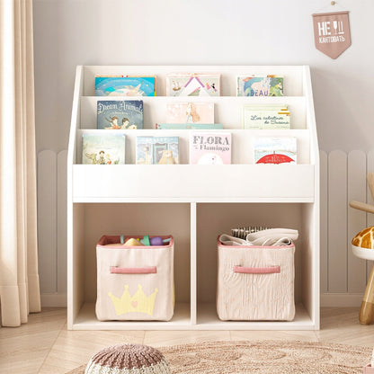 Bibliotecă copii 73x80 cm – organizator pentru cameră