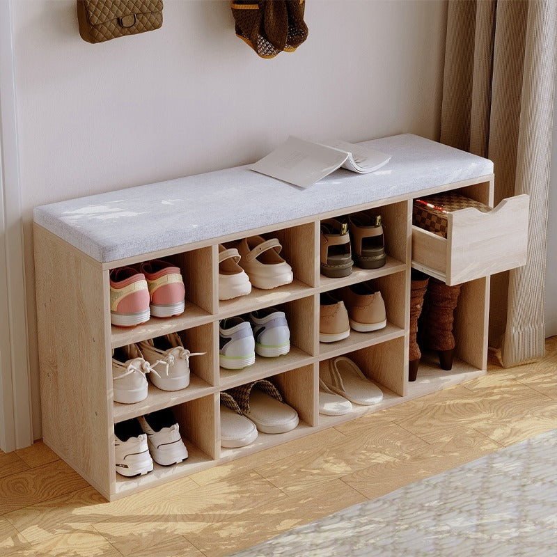 Pantofar cu Șezut 104cm Stejar Sonoma – Bancă Hol cu Sertar Loft