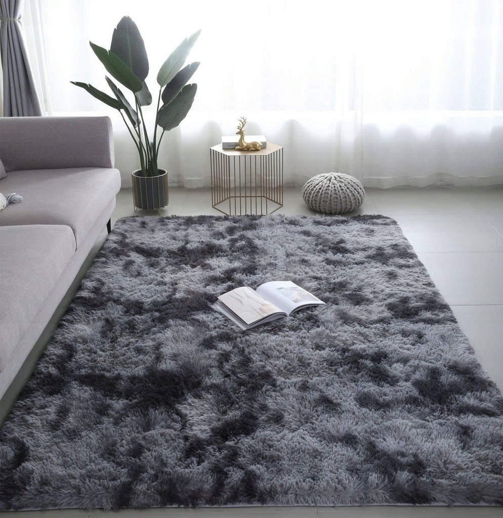 Covor Plusat Shaggy cu Fir Lung 30mm, Moale si Confortabil din Poliester