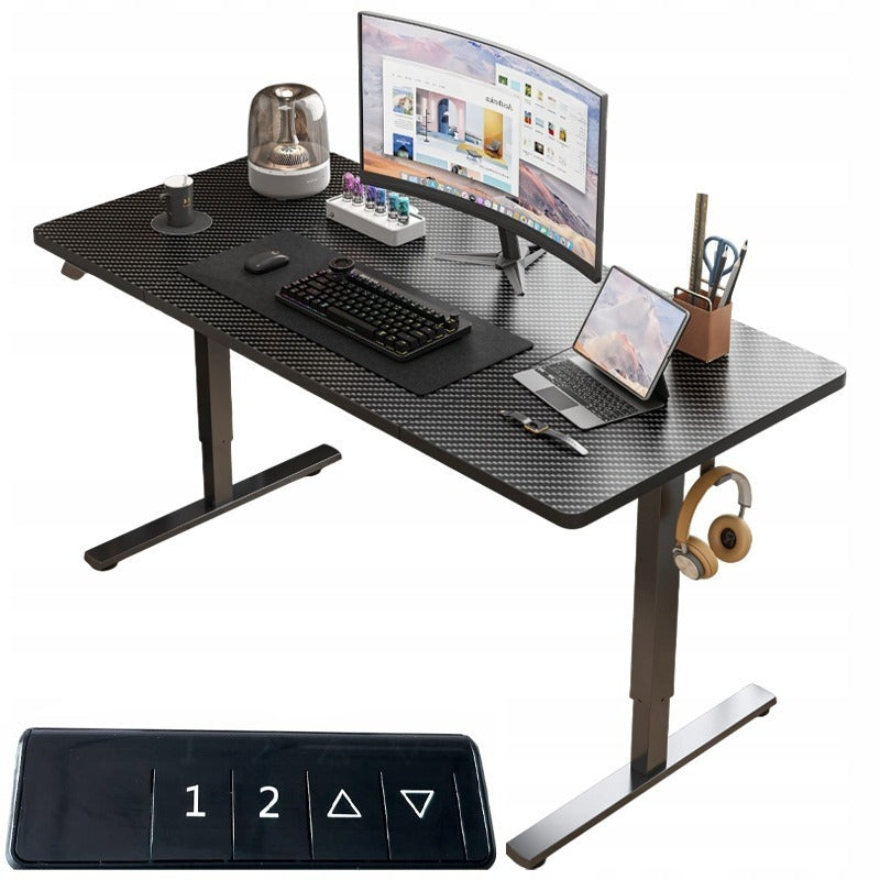 Birou ergonomic electric – 160x80 cm, înălțime ajustabilă