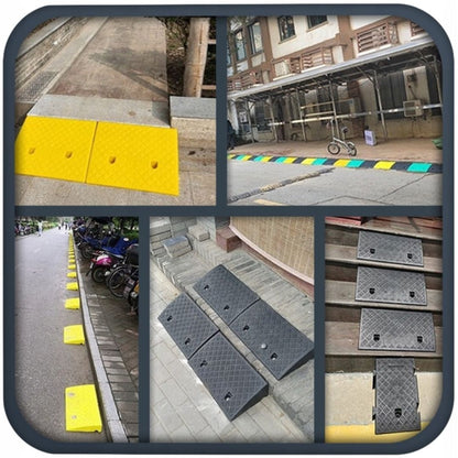 Rampă acces 50x22 cm – cauciuc flexibil, pentru praguri