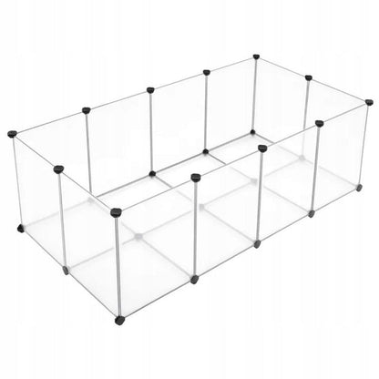 Țarc animale mici – 125x63 cm, cușcă pentru iepuri și porcușori