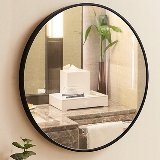 Oglindă decorativă 50 cm – rotundă, minimalistă, pentru casă