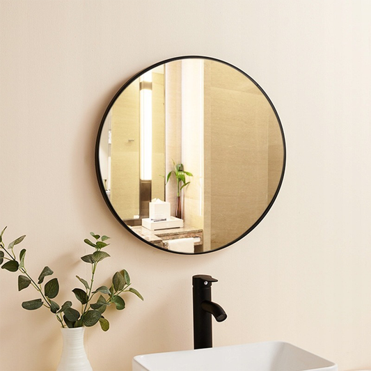 Oglindă rotundă 70 cm – design modern, montaj perete, pentru interior