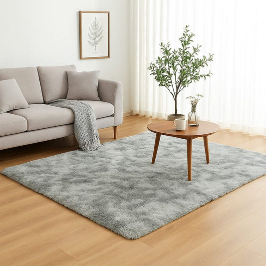 Covor pluș modern – fibre lungi, confort termic și fonic