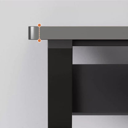 Birou gamer 120x60 cm – stabil, cu organizare cabluri