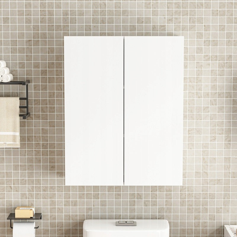 Dulap baie alb 60 cm – organizator suspendat, modern