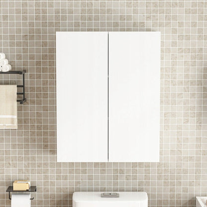 Dulap baie alb 60 cm – organizator suspendat, modern