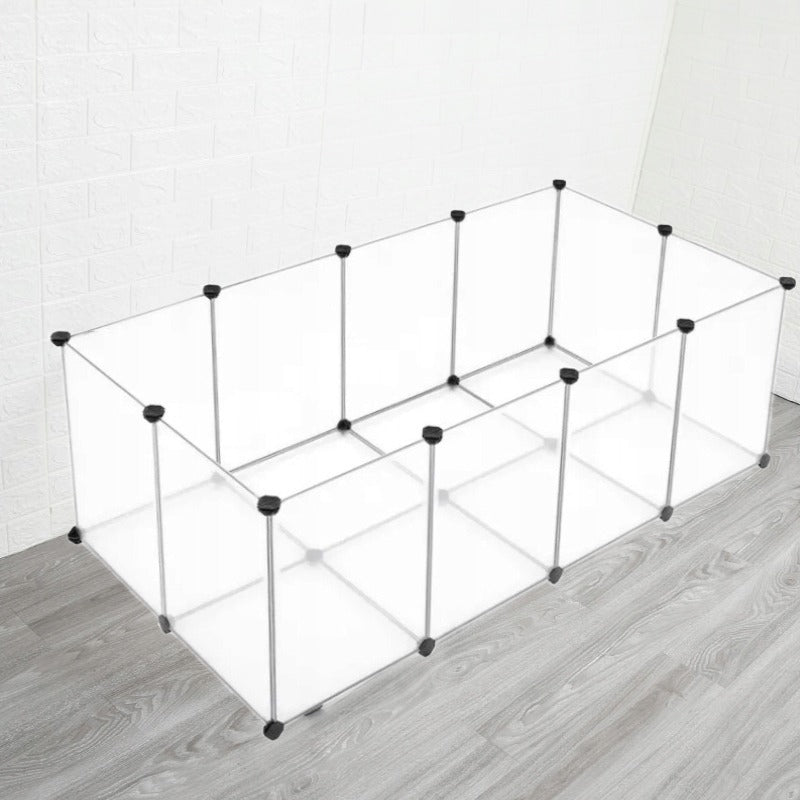 Țarc animale mici – 125x63 cm, cușcă pentru iepuri și porcușori